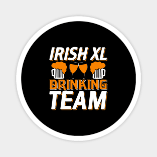 Irish XL Drinking Team Magnet